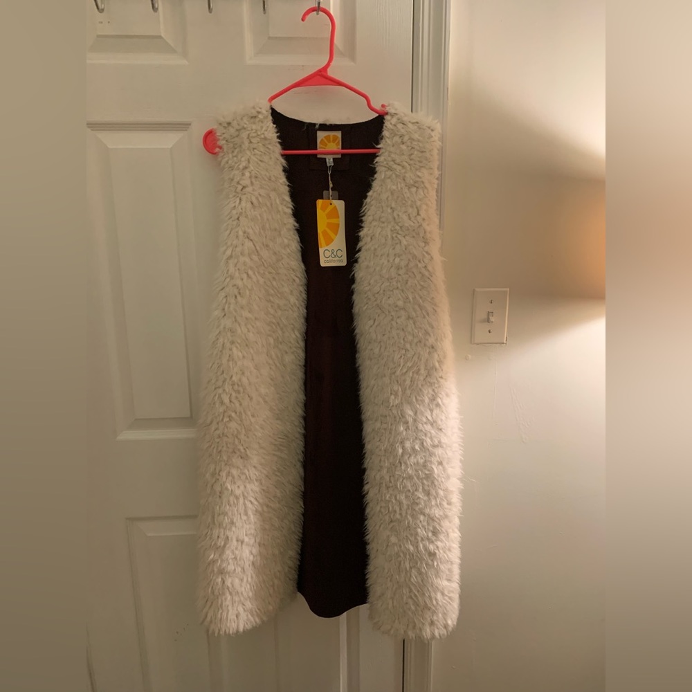 Long Shag Vest. C & C California